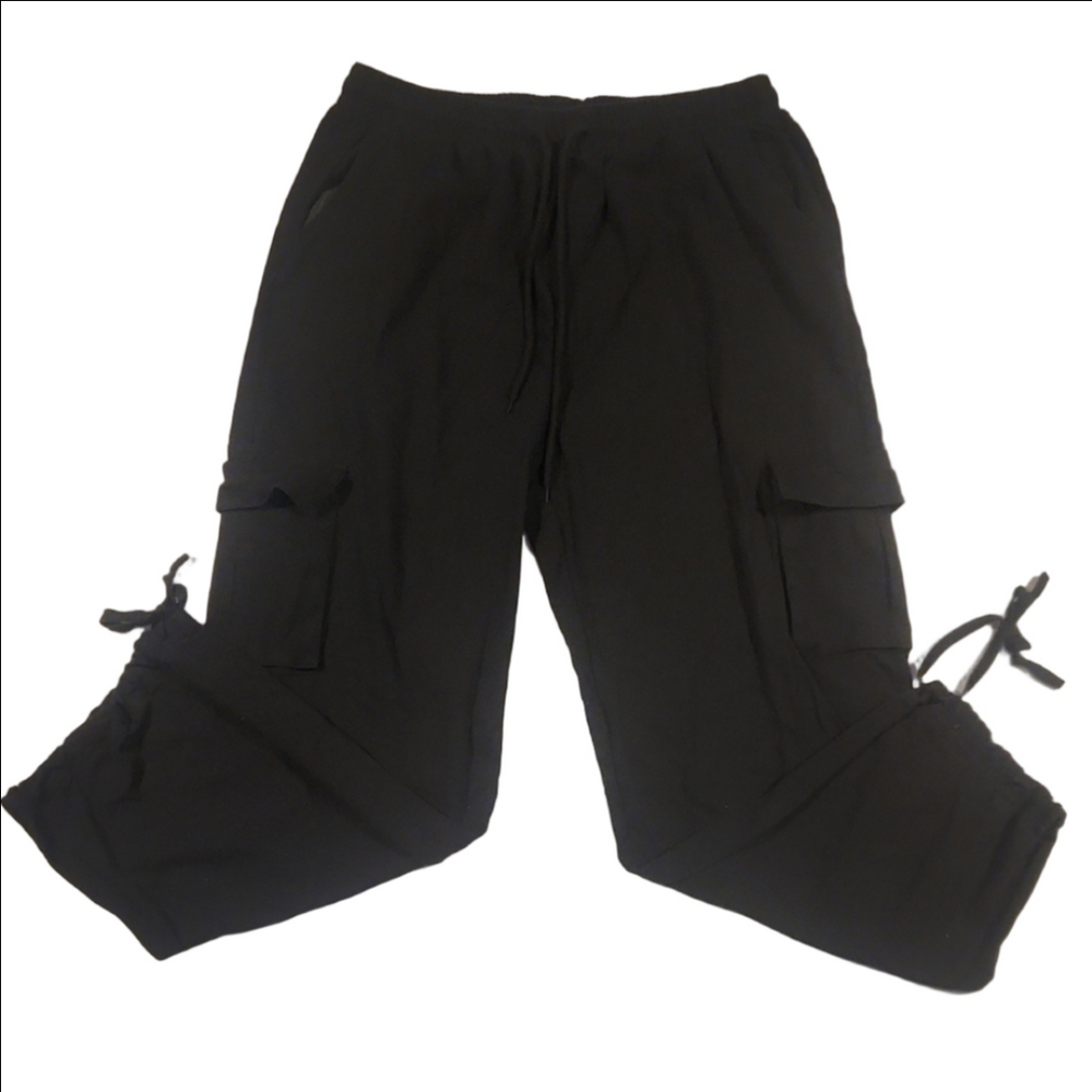 3/$20 Men's Lightweight Black Cargo Pants
